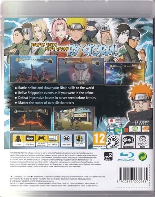 Naruto Shippuden - Ultimate Ninja Storm 2 - PS3 (B Grade) (Genbrug)
